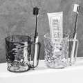 Textured Glass Mug