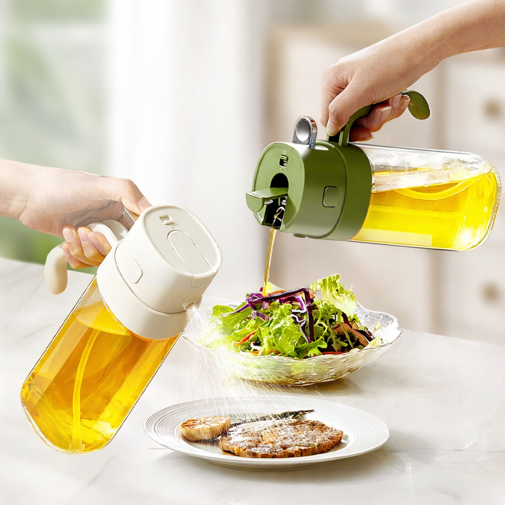 2-in-1 Oil Dispenser Bottle