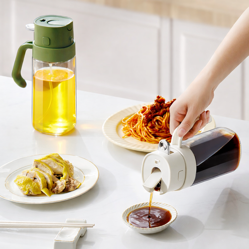 2-in-1 Oil Dispenser Bottle